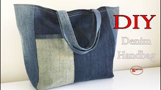 DIY Denim Bag from Old Jeans | Easy Upcycling Project