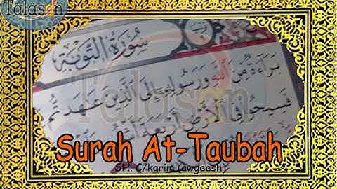 009 Surah at taubah - Cabdikariim Aw Geesh ^ الشيخ عبد الكريم - سورة التوبة