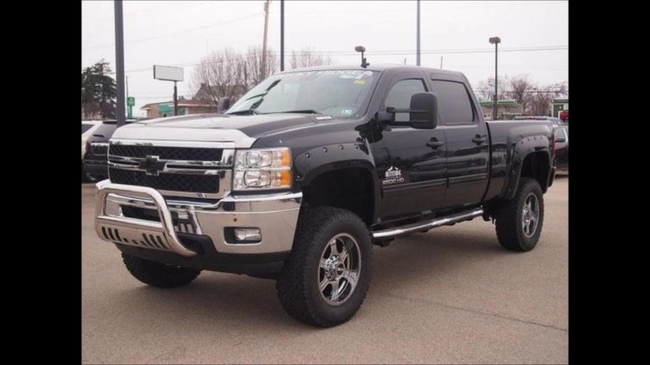 2014 Chevy Silverado 2500HD Diesel Rocky Ridge Custom Truck - YouTube