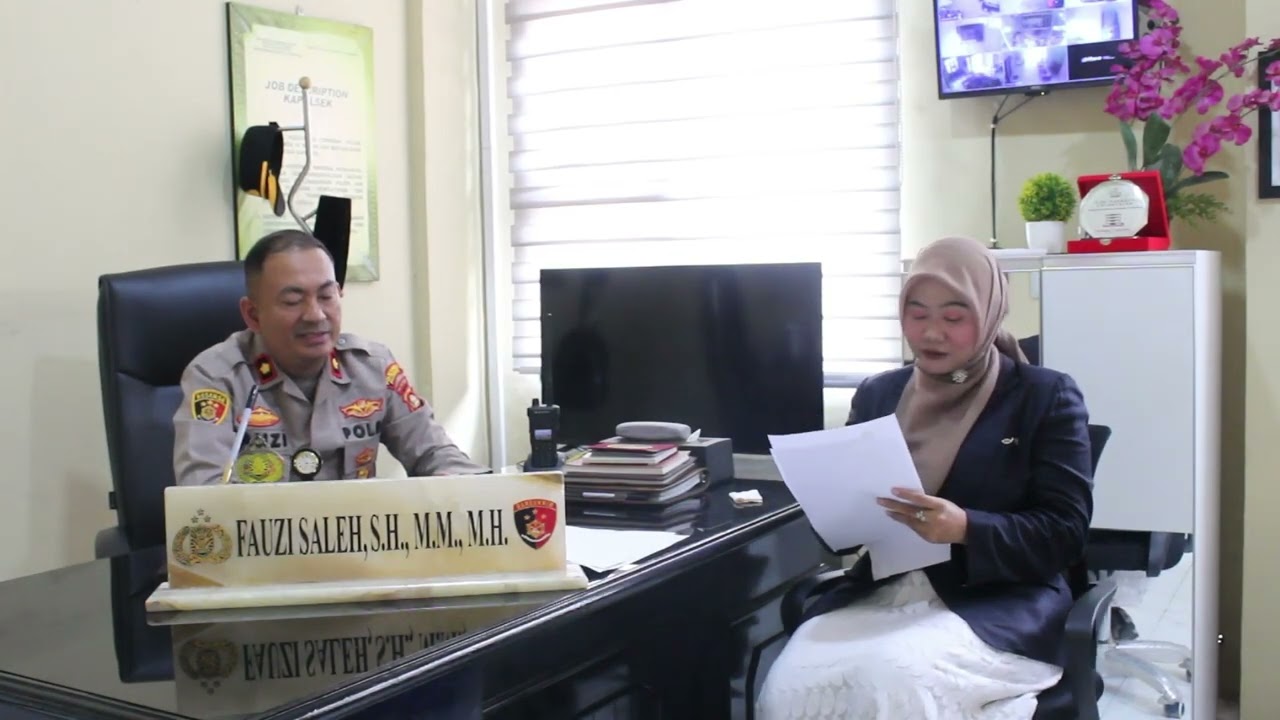 (EPISODE 40) Bersama Kapolsek Ilir Barat I Palembang, Kompol. Fauzi Saleh., SH., MM.,MH.