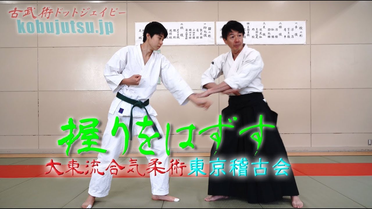 東京稽古会270 握りをはずす 大東流合気柔術 Youtube
