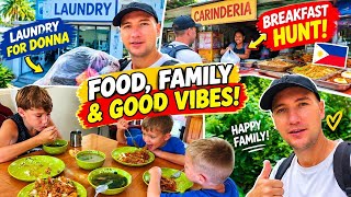 I WENT ON A FILIPINO BREAKFAST HUNT FOR MY FAMILY! A BUSY MORNING IN THE PHILIPPINES 🇵🇭