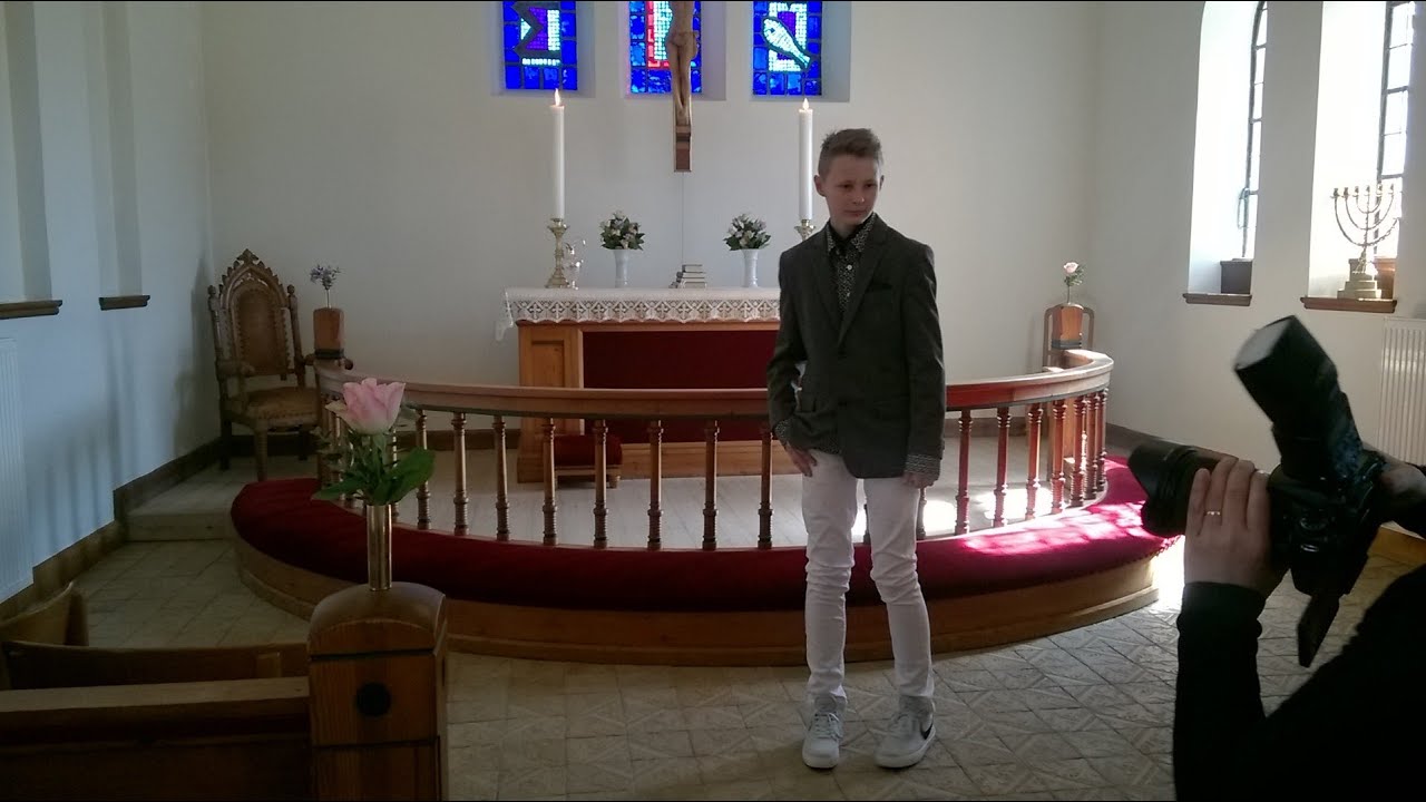 2016. 22. 04. Jens Kristian Andersen Hedmark s. Konfirmation i løkken