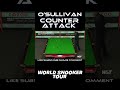 OSullivan Counter Attack #ronnieosullivan #snooker_time #snookermoments #snookerworld #snooker