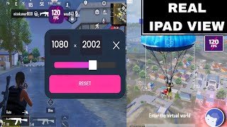 Unlock iPad View with 100% Working Config 4.3 🔥| 90 FPS GFX Tool  | How Get ipad view 4.3 BGMI/PUBG screenshot 2