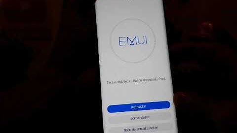 como salir del modo recovery huawei p30 pro cuando no responde