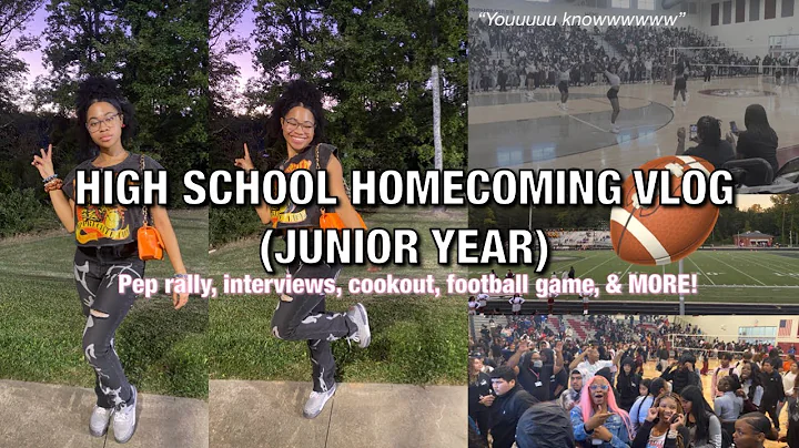 HIGH SCHOOL HOMECOMING VLOG *junior year*  | ADRIA...