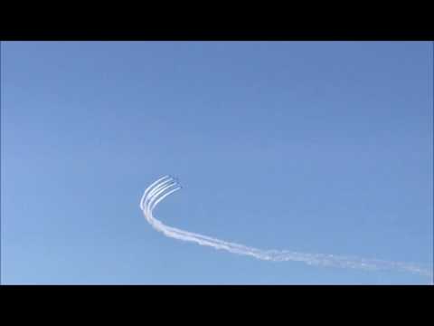 ブルーインパルス In 彦根城