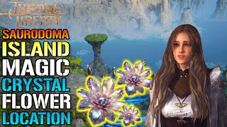 Panduan Lokasi "Bunga Kristal Ajaib" Pulau Throne & Liberty: Saurodoma! Cara Menemukannya HARI INI! screenshot 5
