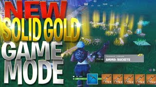 All Legendary Loadout - Fortnite Battle Royale Gold Mode! (LTM Solid Gold)