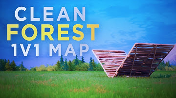 *CLEAN* Forest 1v1 Map! (Great for clips)