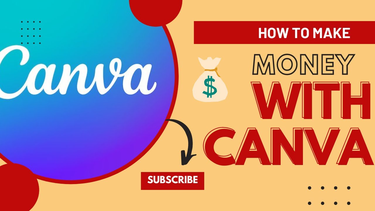 HOW TO MAKE MONEY WITH CANVA | WORK FROM HOME - YouTube