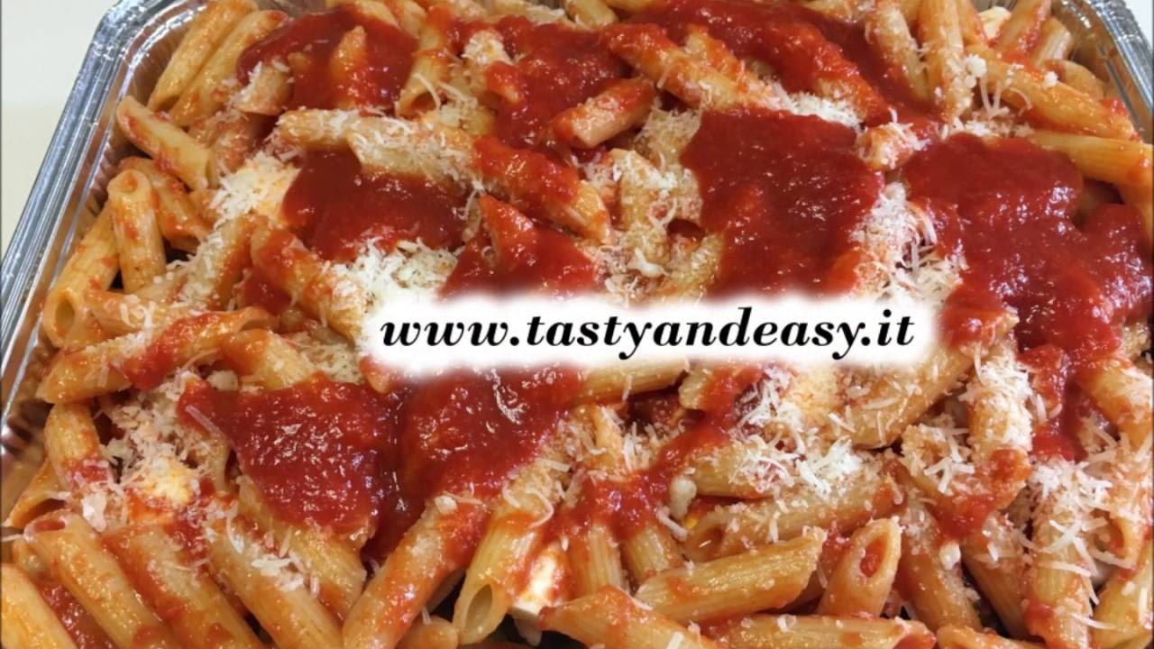 pasta al forno napoletana con uova sode