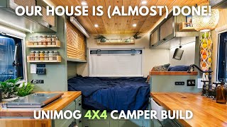 Our 75sqft Composite Box House Is (Almost) Done - Flooring & Trim | Unimog 4x4 Camper Build #24 by Our Way To Roam 3,470 views 2 days ago 15 minutes