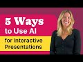 Innovative Ways to Utilize AI for Interactive Classroom Presentations 🌟👩🏫