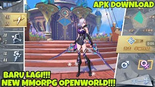 AMAZING BRO NEW MMORPG OPENWORLD!!! FANTASY FRONTIER ANDROID IOS MMORPG GAMEPLAY & DOWNLOAD