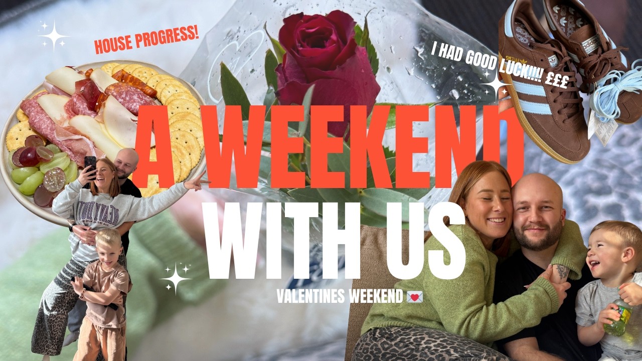 VALENTINES WEEKEND VLOG AND I CANT BELIEVE MY LUCK!!