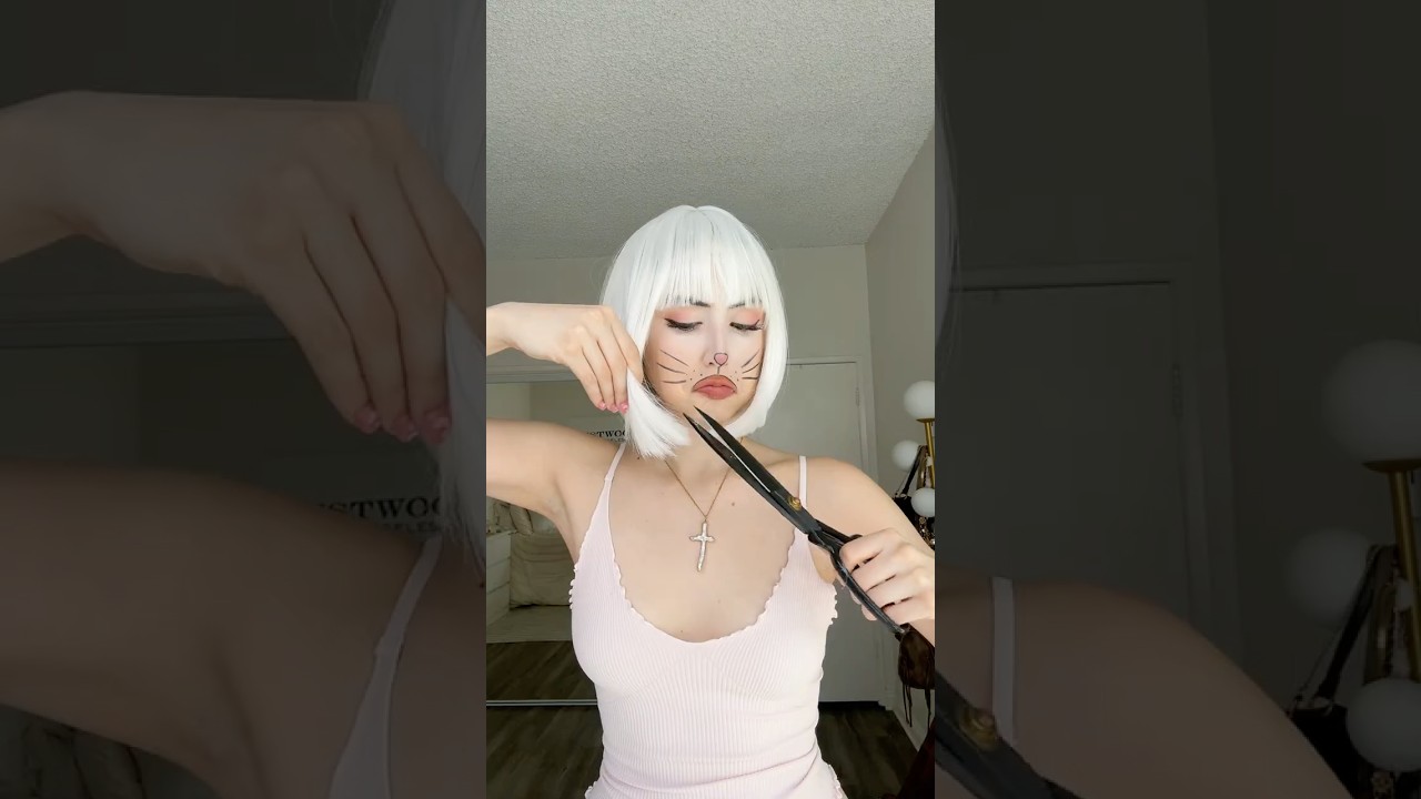 Turning myself into MARIE from Aristocats! (part 1)