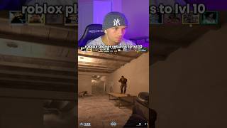 Roblox player returns to FACEIT LVL 10 #cs2 #counterstrike #csgo #twitchclips #gaming