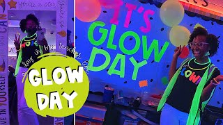 GLOW DAY | room transformation | Elementary Teacher Vlog