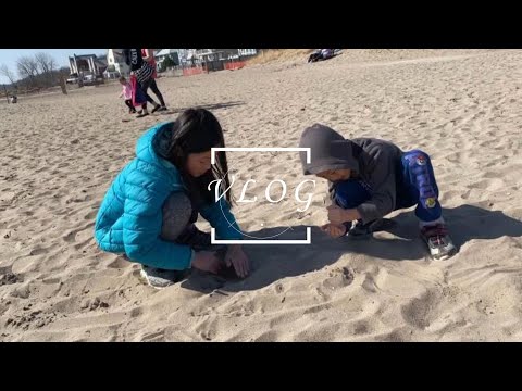 [VLOG] Port Stanley Long Beach(폴트스텐리비치) 드라이브 브이로그! 캐나다거주 조선족가족의 일상!