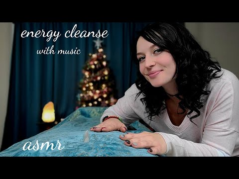 ASMR ~ Full Body Energy Cleanse (MUSIC) ~ Healing Whispers ~ Relaxation ...