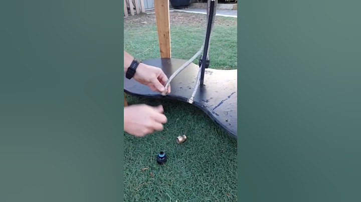 How to Connect a Garden Hose to a Mud Kitchen