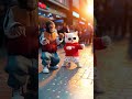 Cute Cat vs Monkey Dance Battle Ends in HILARIOUS Fail 😂 #Shorts