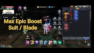 Cabal Mobile - Max Epic boost for my Blade and Suit #cabalmobileph