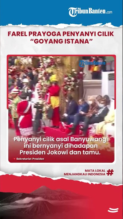 Lagu Ojo Dibandingke Dinyanyikan Farel Prayoga di Istana Negara, Jokowi hingga Menteri Asyik Joget