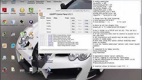 Replicación de base de datos modo maestro esclavo con MySQL integrado en XAMPP