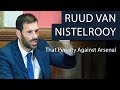 Ruud van Nistelrooy | That Penalty Against Arsenal | Oxford Union