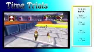 [MKWii] Time Trials by EPIC - 2:00.964 GBA Bowser Castle 3