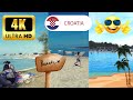 4K WALK To The Beach Of Katoro CROATIA Extra Tips 4K UHD