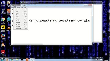 How to create matrix effect using cmd