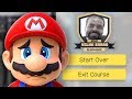 O START OVER SEM QUERER MAIS VIOLENTO DA HISTÓRIA –SUper Mario Maker (SUPER TRISTE)