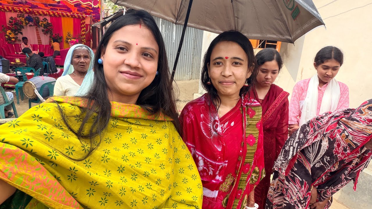 পুজার বিয়ের চতুর ঘোরা।