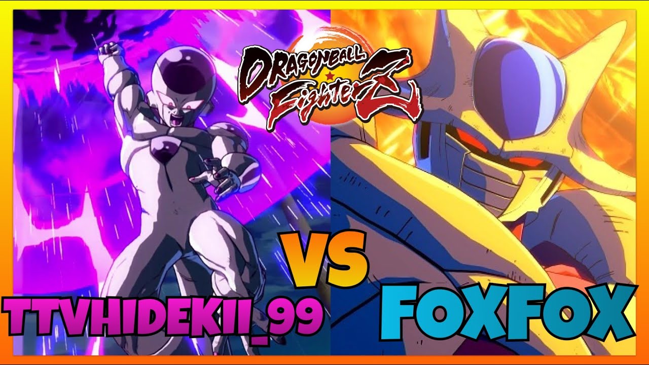 DBFZ - TTVHIDEKII_99 vs FOXFOX gameplays (Baby 2, Zamasu, Frieza vs Cooler, Gogeta Blue, Yamcha)