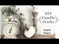 DIY Candlesticks | Upcycle Project DIY Candlesticks | Upcycle Project