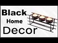 Ideas de Home Decor Moderno en Color Negro ✨ Modern Home Decor Ideas In Black