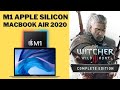 The Witcher 3 on M1 Runs Well! Apple Silicon CrossOver/WINE - MacBook Air 2020 - Gameplay