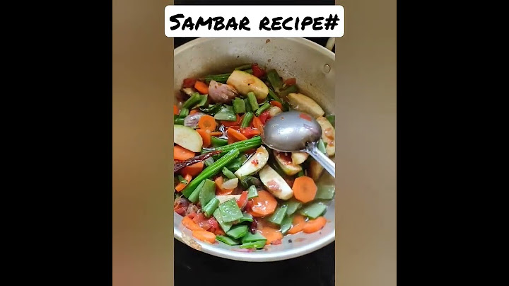 How to make vegetable sambar/Sambar recipe/சாம்பார் செய்வது எப்படி/simple and easy vegetable sambar