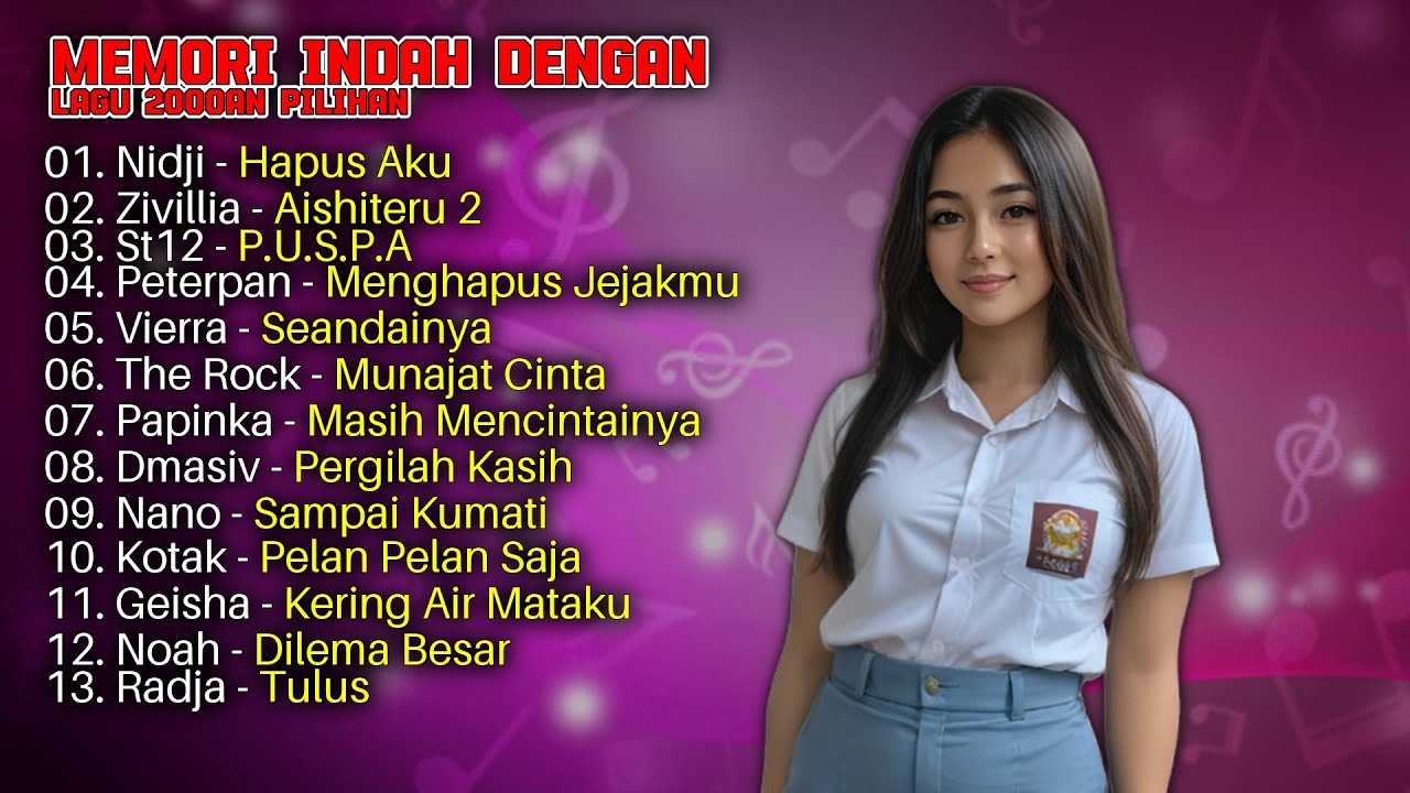 Memori Indah dengan Lagu 2000an Pilihan | Nidji | St12
