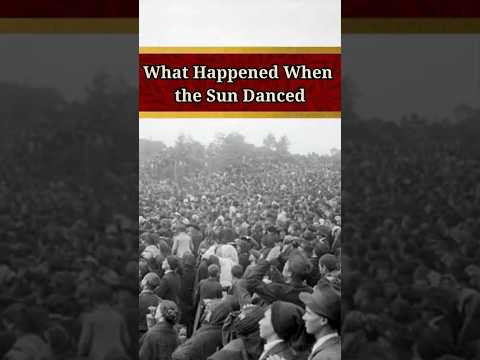 What Tens of Thousands of People Saw at Fatima