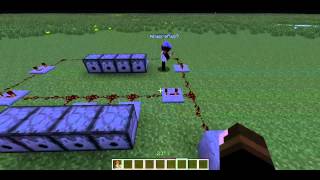 Minecraft How To: Easy Automatic Firework Display