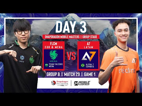 FLCM VS A7 | SPS Mobile Masters Group Stage | MLBB | Day 3 | Group B Match 29 Game 1