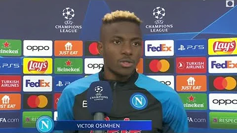 Super Eagles Victor Osimhen speaks after scoring brace vs Eintracht Frankfurt