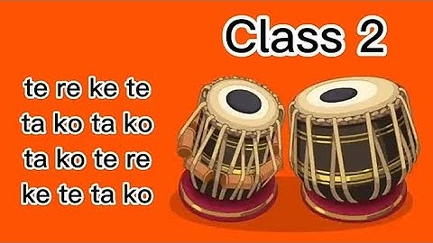 Class 2 | তবলা শিক্ষার সহজ উপায় | তবলা শিক্ষা পর্ব ২ | Tabla learning part 2