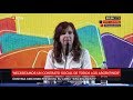 Habla Cristina Kirchner en la presentación de "Sinceramente" en la Feria del Libro