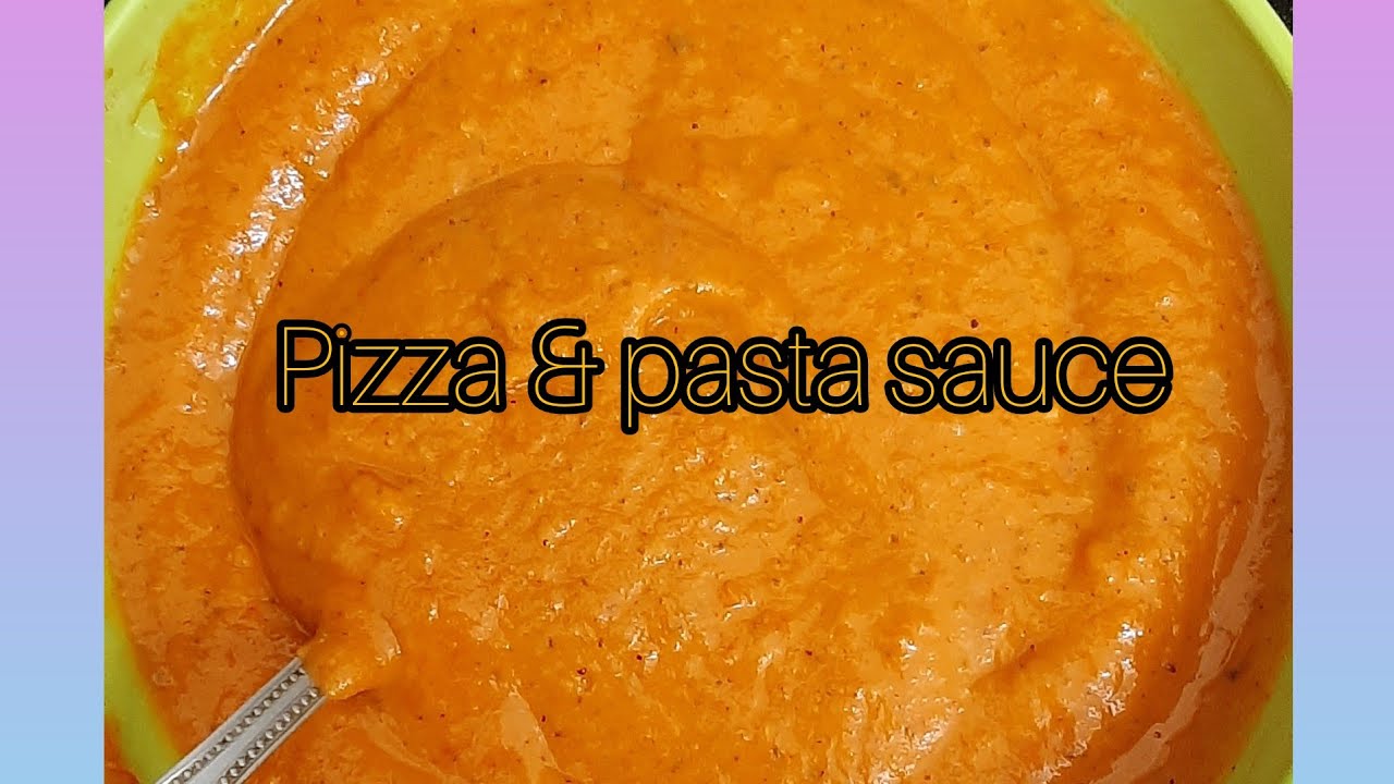 PIZZA & PASTA SAUCE RECIPE/How to make pizza & pasta recipe/sauce